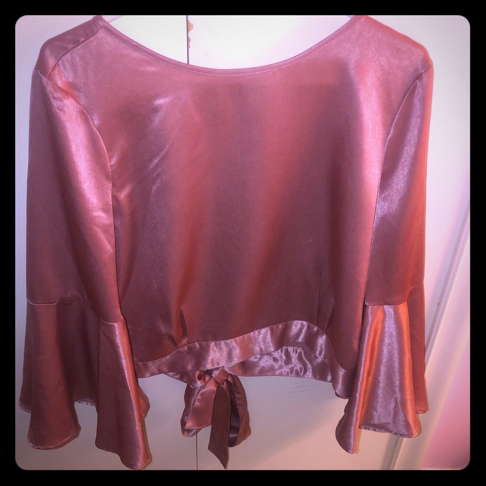 BB Dakota long bell sleeve shirt.